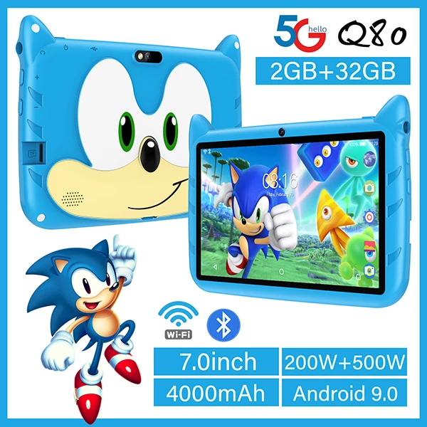 Q80 uşaqlar üçün planşet - 7" 2GB/32GB Android 9 4000 mAh — Mallar, Bakı (3)