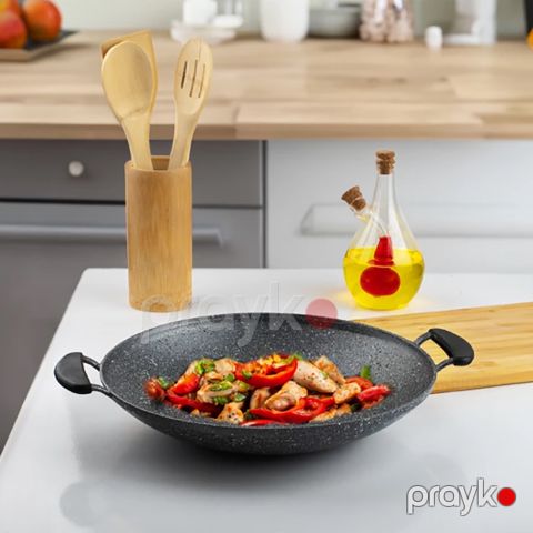 Sac Qovurma Tavası Qranit Tava — Bakı
