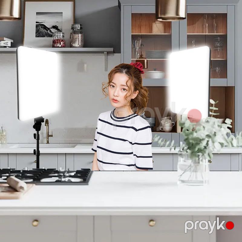 RL19 LED Video İşıq Paneli İşıq, Üçayaqlı Kvadrat Diffuzor İşıq, Stend Fotoqrafiya Lampalı YRL-16 LED Yumşaq İşıq Paneli — Telefonlar və qadjetlər, Bakı (5)