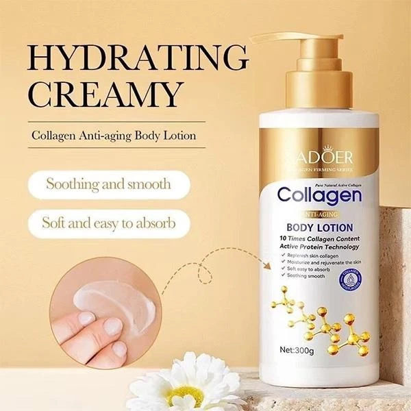 Kollagenli Sadoer yaşlanma əleyhinə bədən losyonu, nəmləndirici ağardıcı (300 gr) — Mallar, Bakı (2)