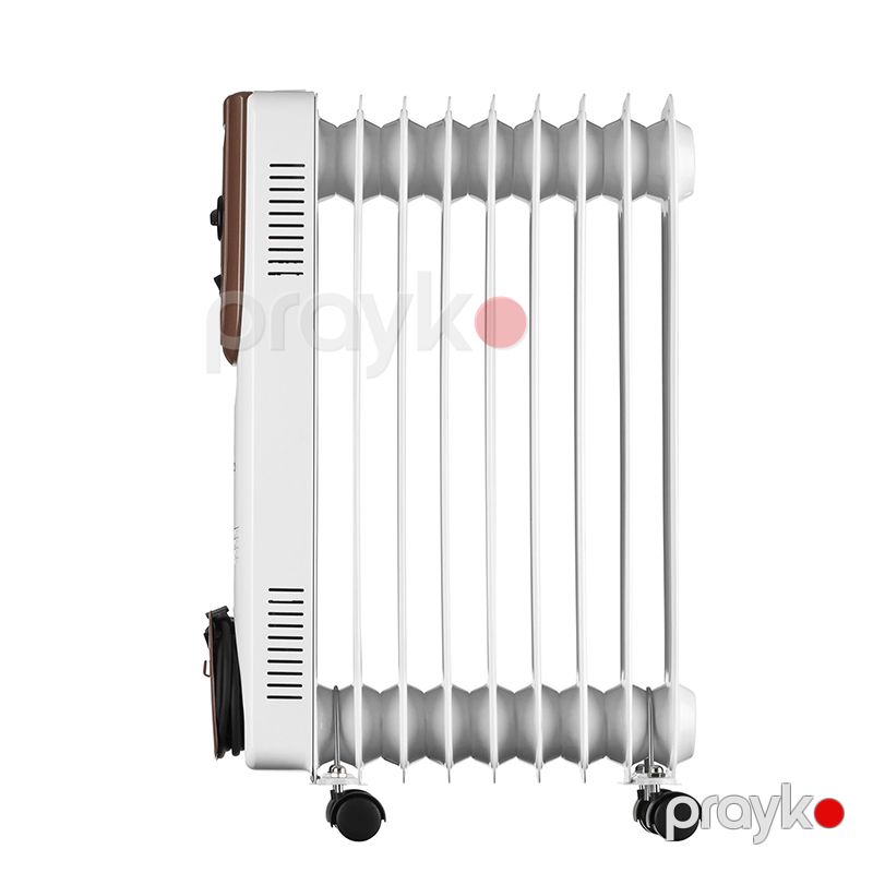 Ardesto OFH-09X1 Elektrikli Radiator Ağ Müasir Dizaynda Döşəmə Qızdırıcı 2000W 9 Pilləli Yüksək Güclü Yağ Qızdırıcısı — Isıtıcılar və isı ventilatorları, Bakı (2)