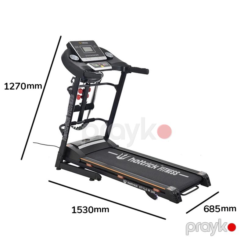 Hattrick Style M 200 Avtomatik səviyyəli Masaj Qaçış Bandı 3 Hp — Fitness və simulyatorlar, Bakı (2)