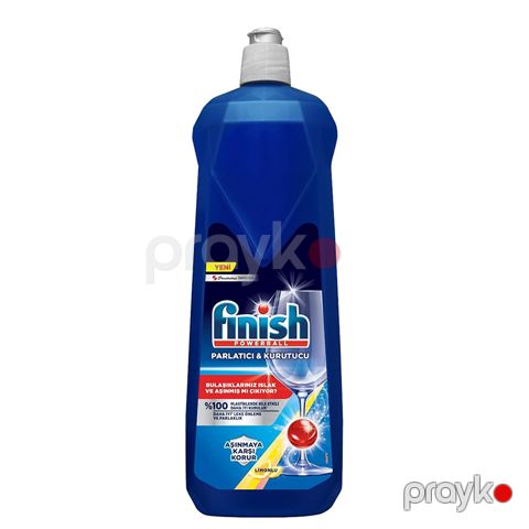 Finish Bulaşık Makinesi Parlatıcı & Kurutucu Limonlu 800 ml Qab Yuyucu Maye — Bakı