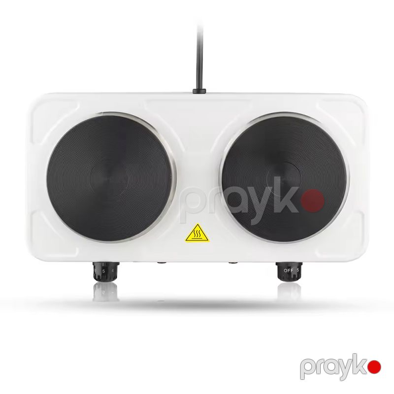 RAF R.8020A Elektrikli İki Ocaqlı Qızdırıcı Portativ Qızdırıcı Pilitə 2000W — Plitələr, Bakı (2)