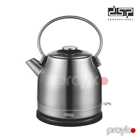DSP Professional 1.7L Tutumunda Protativ Elektrikli Paslanmayan Polad Çaydan 2200W Gücündə S/S Termostat Nəzarəti — Bakı