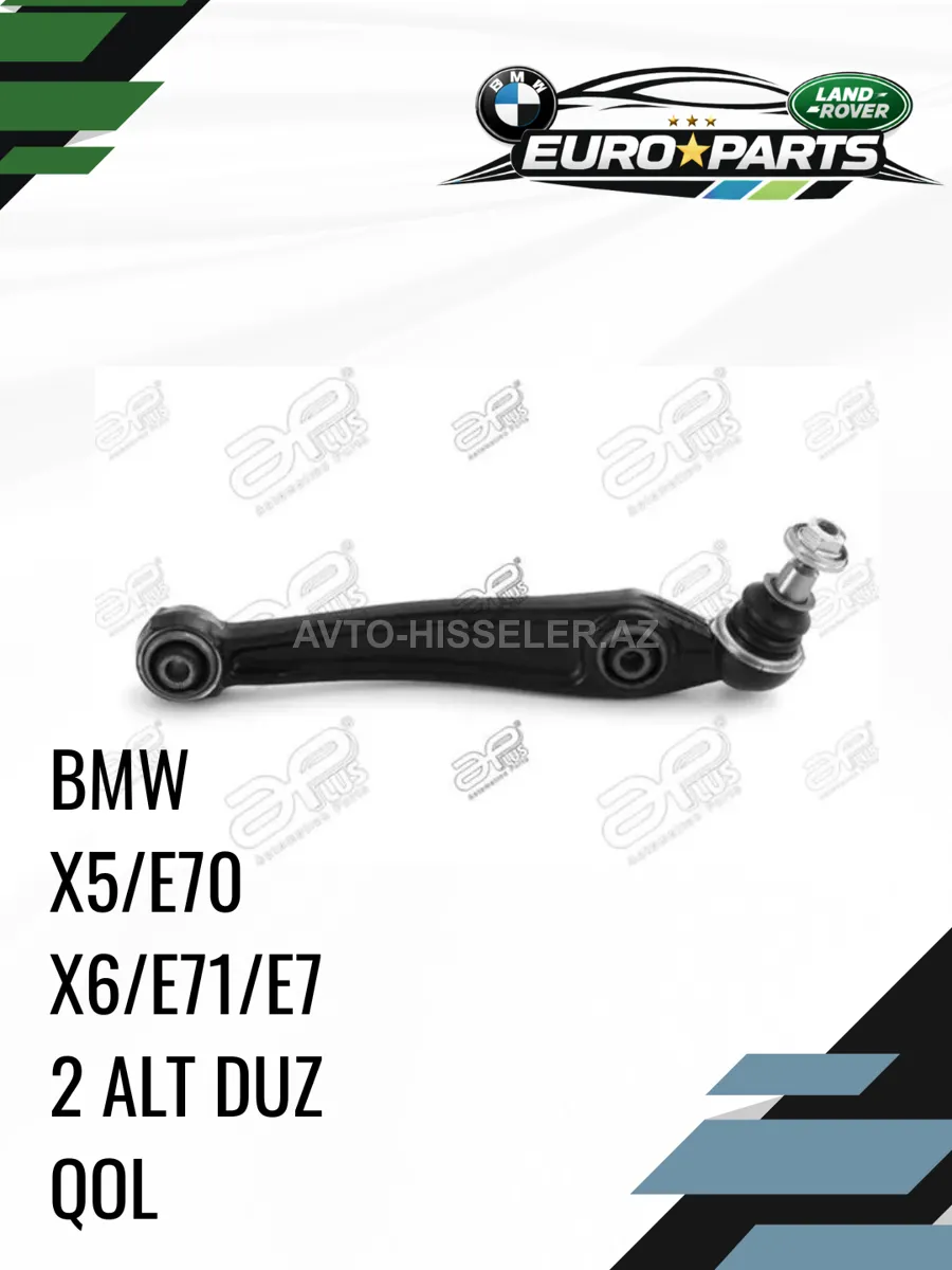 BMW X5/E70 X6/E71/E72 alt duz qol — Bakı