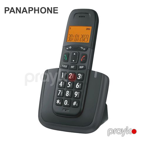 Panaphone Portativ Masaüstü LCD Displeyli Telefon Ev Ofis Üçün Rəqəmsal Simsiz Telefon — Bakı