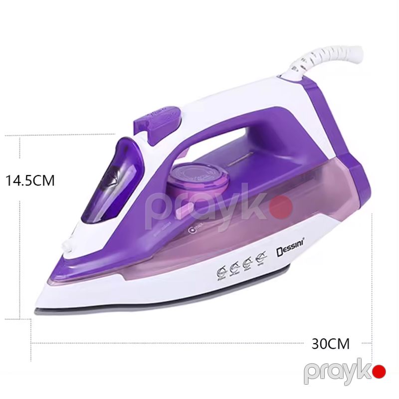 Dessını DS-888 Paslanmayan Polad Altlıqlı Buxarlı Ütü 2600W Gücündə Yüksək Keyfiyyətli Elektrikli Peşəkar Buxarlı Ütü — Ev texnikası, Bakı (4)