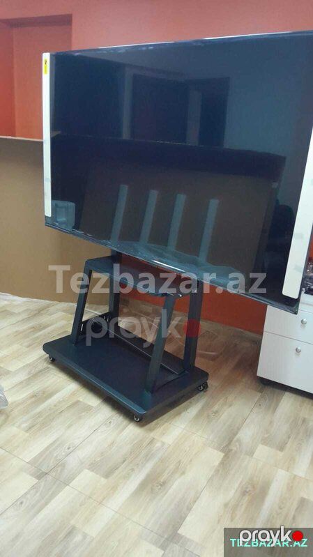 Televizorlar üçün sürülə bilən Təkərli mobil stendlər satılı — Televizorlar, Bakı (5)