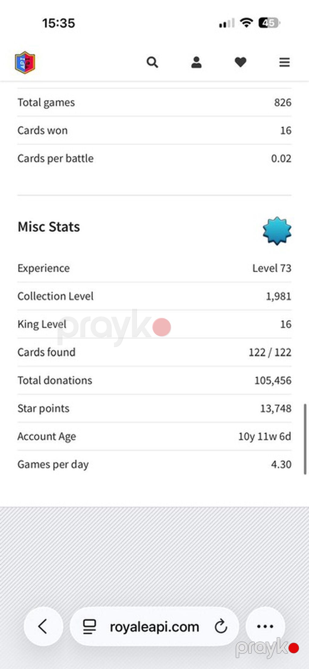 Clash Royale hesabı – RoyaleAPI statistikaları ilə - Qüllə Skini — Digər, Bakı (6)
