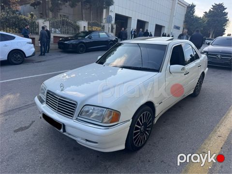 Mercedes C 200, 2.0 L, 1998 il, 384 512 km — Bakı