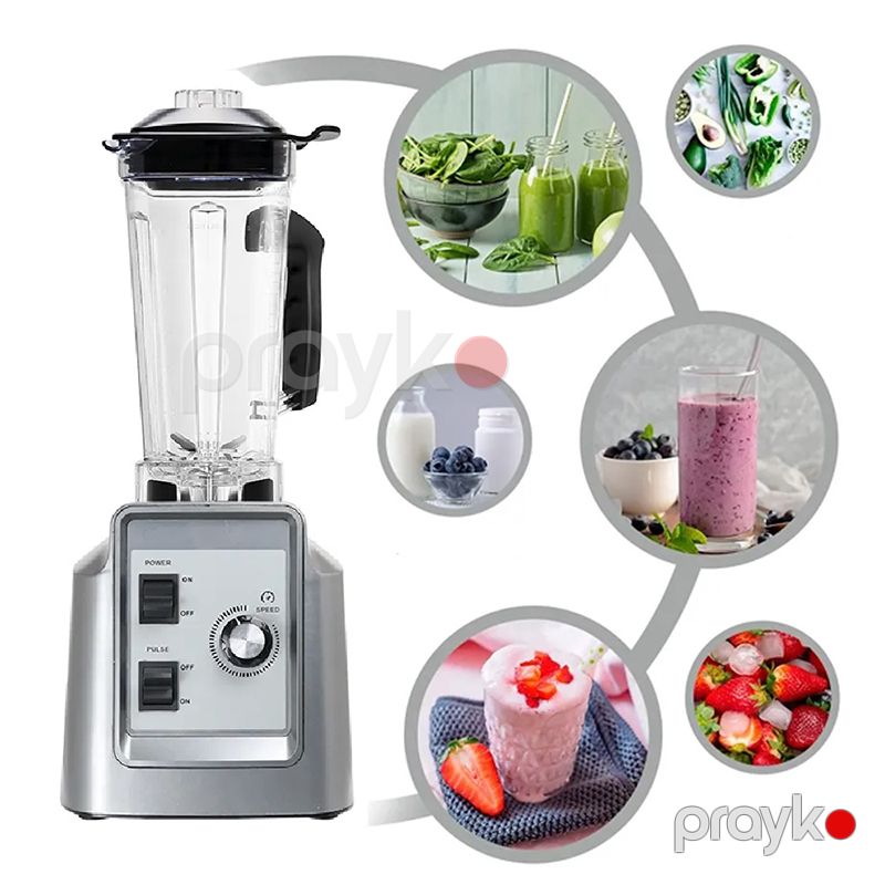 6 Səviyyəli Professional Şirəçəkən Blender 3800w Yüksək Sürətli Performansa Sahib Kokteyl Blenderi Meyvə Smoothie Blender — Blenderlər, xırdalayanlar və mikserlər, Bakı (3)