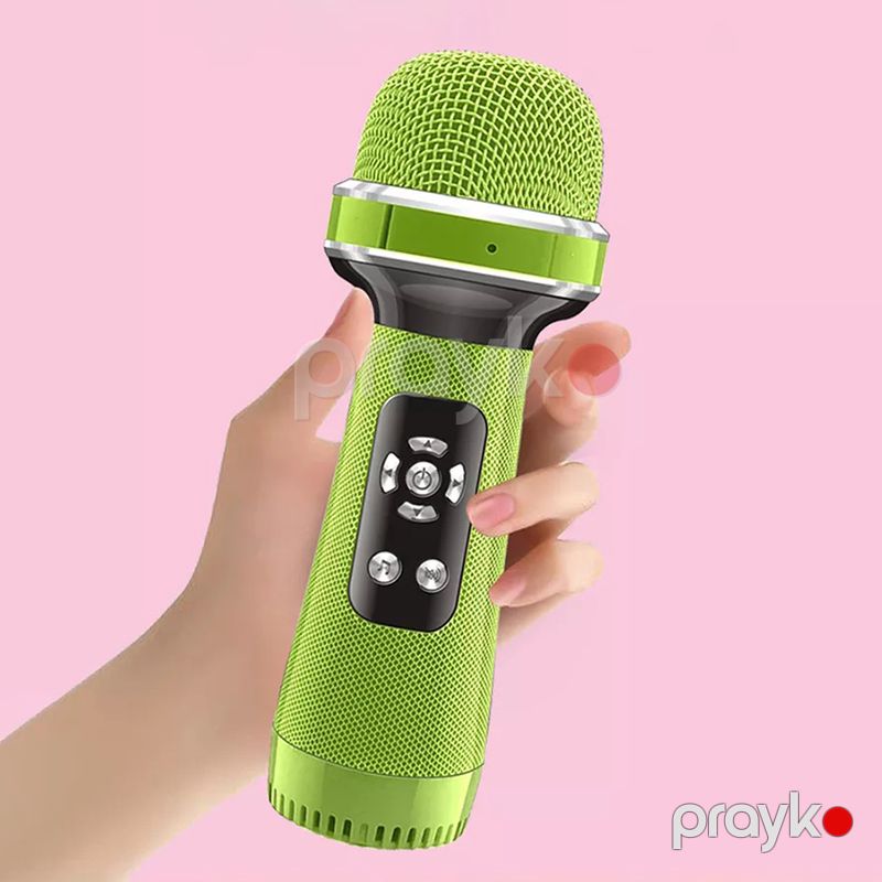 Portativ Simsiz Karaoke Mikrofonu Mini Bluetoothlu Əl Mikrofonu Simsiz Mikrofon Uşaq və Böyüklər üçün Karaoke Mikrofonu — Oyuncaqlar, Bakı (4)