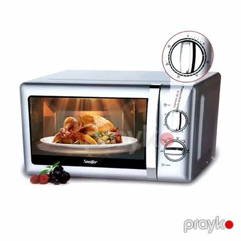 Sonifer SF-4022 Elektrikli Mikrodalğalı Soba Yüksək Keyfiyyətli Soba 700W Gücündə Tutum 20 L — Bakı
