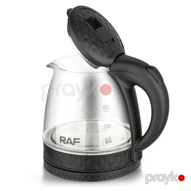 RAF R.7861 Çoxfunksiyalı Elektrikli Çaydan Şüşə Çaydan 1500W — Elektrik çaydanları və termoslar, Bakı (3)