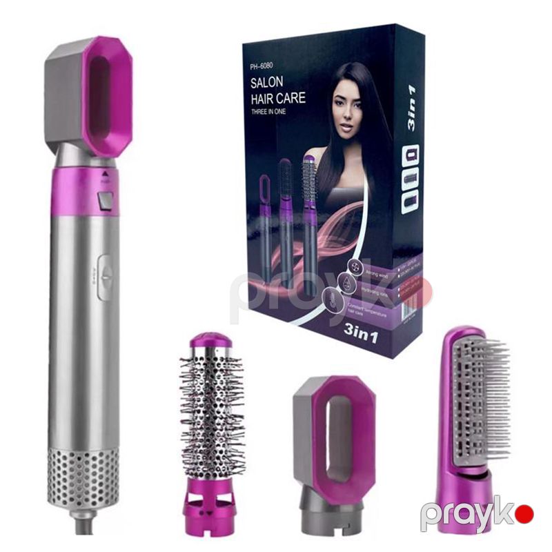 4-ü 1 Arada Peşəkar Saç Qurutma Feni Salon İstifadəsinə Uyğun 3 Müxtəlif Temperatur Özəlliyi İlə Çoxfunksiyalı Hava Feni — Fən, Bakı (6)