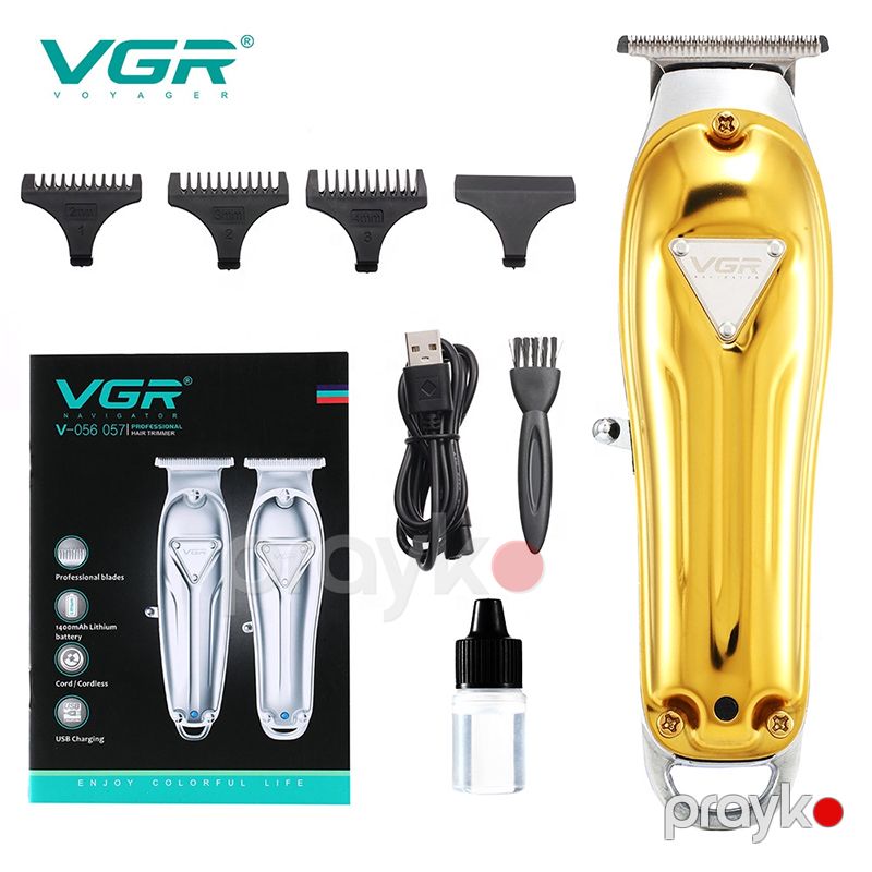 VGR V-057 Turbo Saç Kəsici, Simsiz Doldurula Bilən Professional Kişi Saç Kəsicisi üzqırxan maşın — Usturalar, trimmerler və epilyatorlar, Bakı (2)