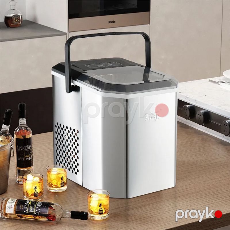 Winning Star ST9500 1.2 Litr Tutumlu Ev İstifadəsi Üçün Mini Portativ Yay Buz Hazırlayan Soyducu Freezer — Soyuducular, Bakı (3)