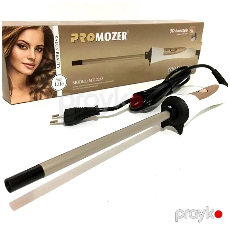 Pro Mozer MZ-2218 Saç Üçün Maşa Buruq Saçlar Afro Buruq Feni ProMozer Afro-Buruq Saçlar üçün İncə Buruq Ütü — Fən, Bakı (2)