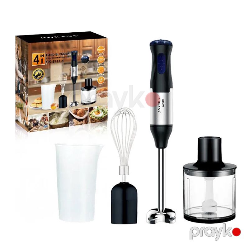 Yeni 4-ü 1-də Mətbəx Blenderi 1000W Gücündə Qida Prosessoru Smoothie Kuboku 304 Paslanmayan Polad Bıçaq — Blenderlər, xırdalayanlar və mikserlər, Bakı (7)