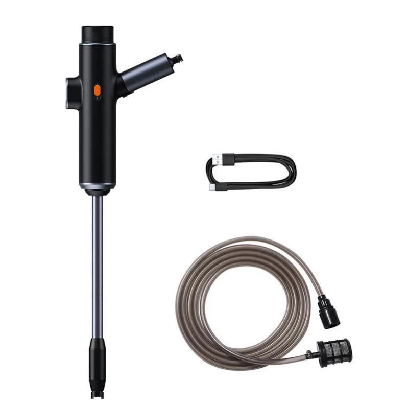 Akkumlyatorlu avto yuyucu - Baseus Dual Power Portable Electric Car Wash Spray Nozzle — Mallar, Bakı (5)