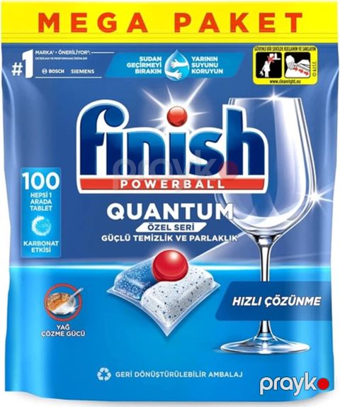 Qabyuyan maşın üçün həblər Finish Quantum, 100 əd — Bakı
