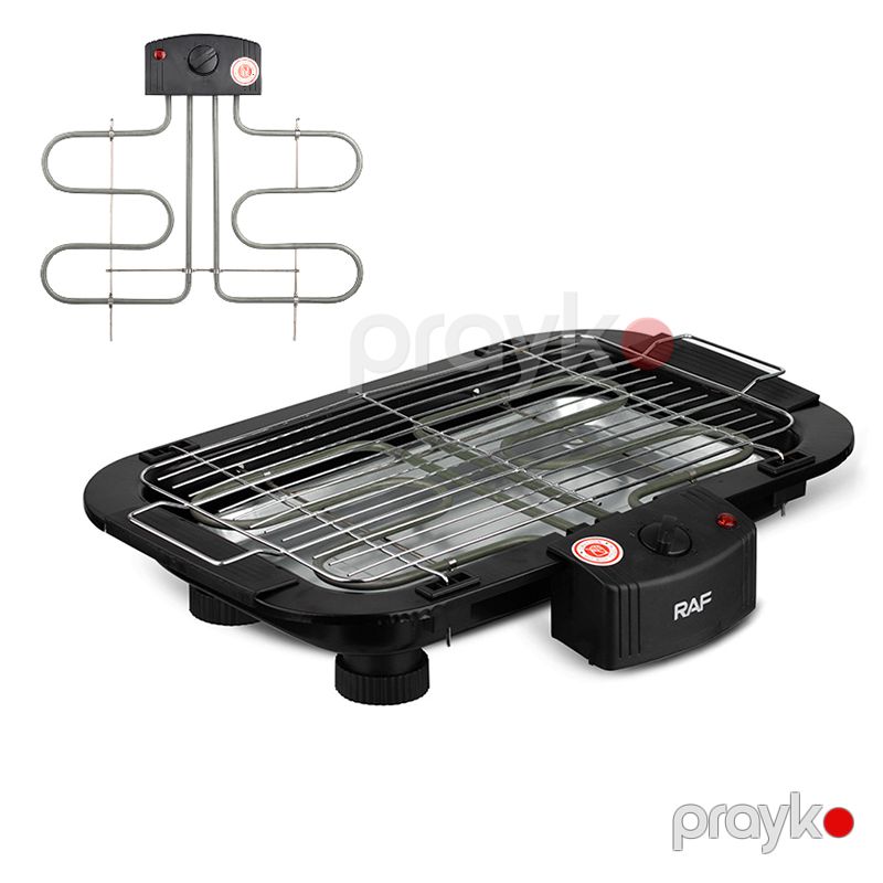 Elektrikli Qril RAF Tüstüsüz Barbekü Maşını 2000W Gücə Məxsus Qapalı manqal R.5301 220V Temperatur Nəzarəti Elektrikli Manqal — Soba və qrillər, Bakı (5)