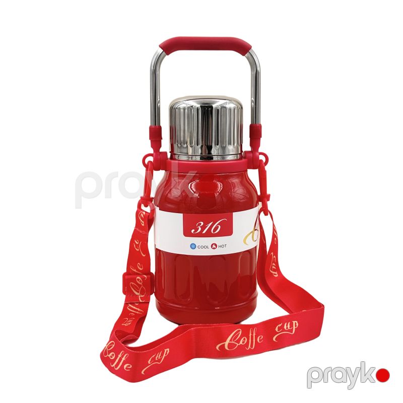 Classic Hoto Hotpot555 çoxrəngli 1000 ml paslanmayan polad termos flakonu Termos qab 316 BPA-sız ikiqat divarlı vakuum termos — Termos və termoş, Bakı (4)