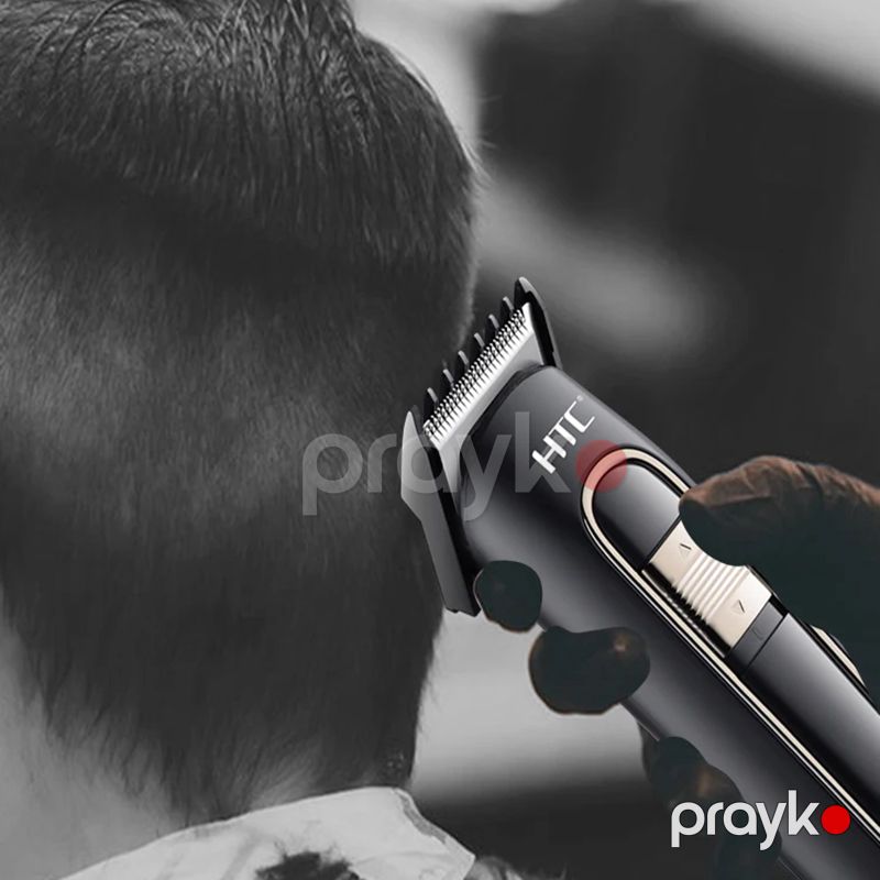 HTC AT-520 Yenidən Doldurulan Simsiz Kişilər üçün Saqqal və Saç Təraş Maşını Trimmer — Usturalar, trimmerler və epilyatorlar, Bakı (2)