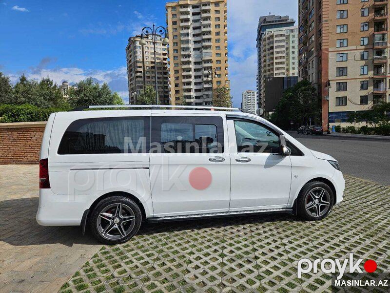 Mercedes v class, 2020 il — Minik avtomobili icarəsi, Bakı (8)