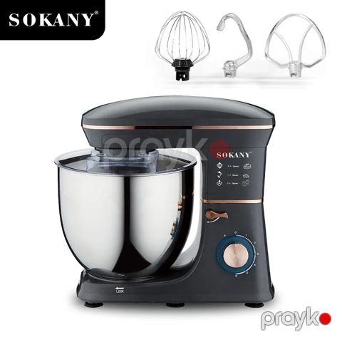 Sokany SK-05001 Mikser 1400W 11L Robot Çoxfunksiyalı Xəmir Mikseri Qarışdırıcı Stend Mikser — Bakı