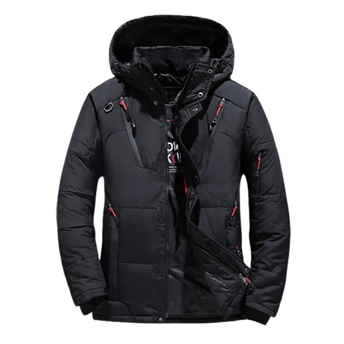 100% qaz tüklü dəbli isti kişi gödəkçəsi — Men's clothing