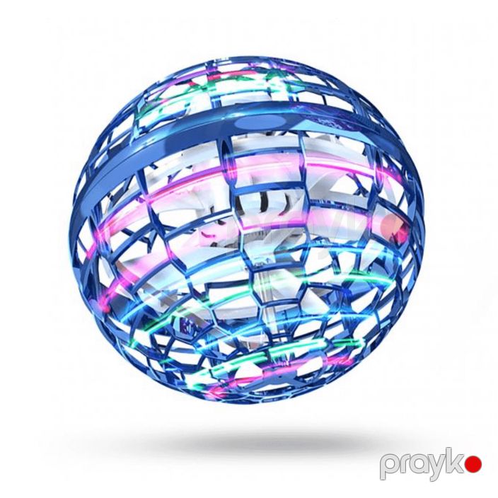 Flying Spinner Led İşıqlı Uçan Top Gyrosphere Bumerang Top Uşaq Üçün Oyuncaq Uçan Top — Oyuncaqlar, Bakı (4)