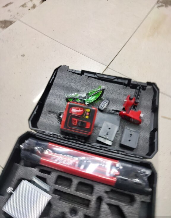Lazer səviyyəölçən Milwaukee 4D 16 xətt — Ölçü alətləri, Bakı (2)