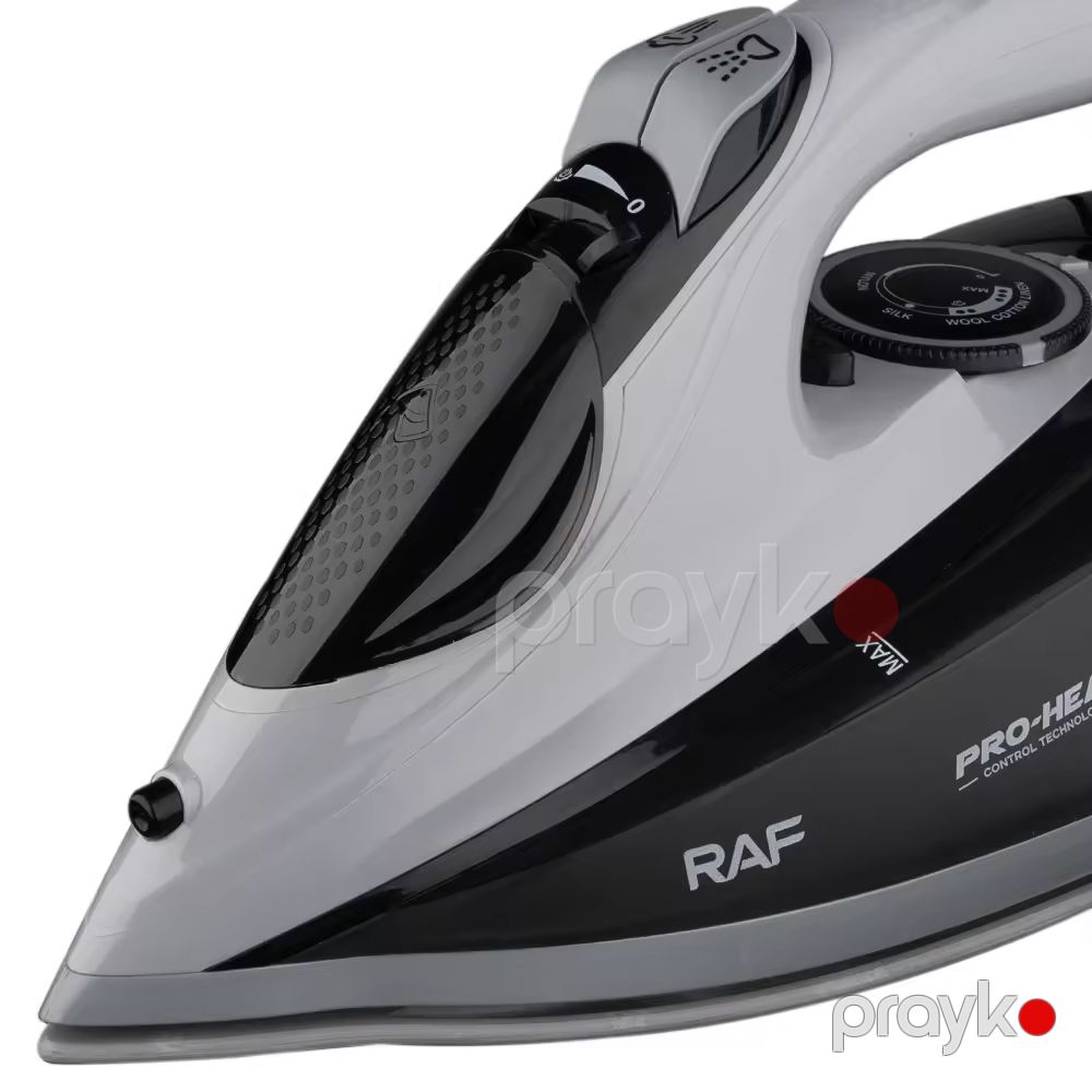 RAF Buxarlı Ütü Yapışmaz Keramik Altlıqlı Elektrikli Buxar Ütüsü 2200w Keramik Masaüstü Ütü R.1241 — Ev texnikası, Bakı (5)