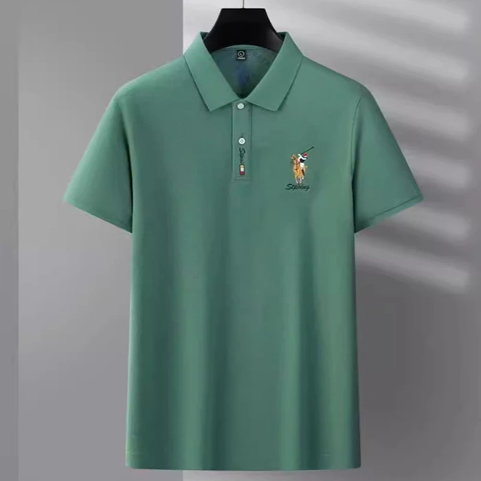 Polo Stpoing trikotaj kişi köynəyi 100% pambıq — Kişi geyimi, Bakı (5)