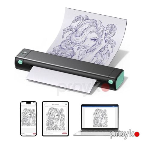 Printer "Phomemo M08F A4 Portable Blutooth Thermal" — Rufet Sahib Oglu