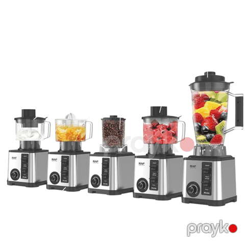 RAF R.2880﻿ - Blender, 2600W Güc, 5L Qab, 15 Sürət Seçimi, İmpulslu Rejim, Buz Doğrama və Kokteyl Funksiyaları — Bakı