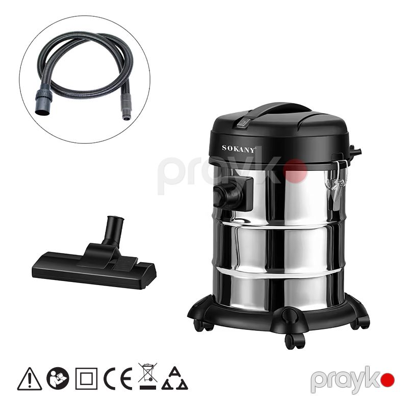 Sokany SK-13025 2-si 1-de Elektrik Süpürgesi 25L 3600W Gücündə Döşəmə Tozsoranı 220V — Tozsoran, Bakı (3)
