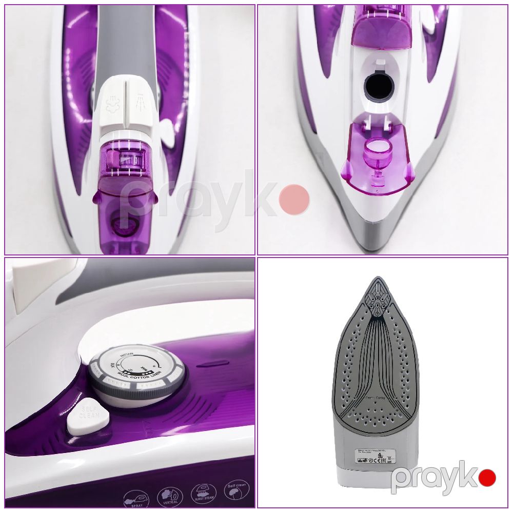 Yüksək keyfiyyəli Çoxfunksiyalı RAF Buxarlı Ütü 2200 W Gücə Məxsus Professional R.1233 Buxar Ütüsü 220 Vt — Ev texnikası, Bakı (3)