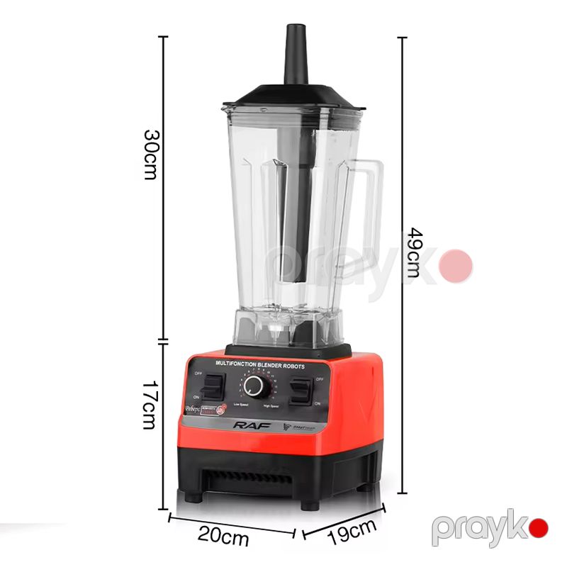 RAF R.2802 Elektrikli Blender Smoothie Blender 500W Gücündə 6 bıçaqlı Blender Tutum 2.5L — Blenderlər, xırdalayanlar və mikserlər, Bakı (3)