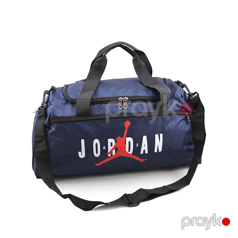 Jordan Sport Səyahət Çantası Unisex Kiçik Ölçülü Çox Cibli Jordan Universal Çanta Göy Sini Rengli İdman Sunkası — Çantalar, çamadanlar, cüzdanlar, Bakı (3)