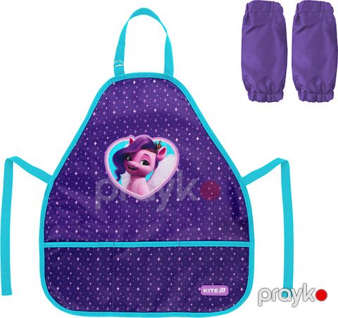 Məktəbli önlük dəsti qolçaq ilə Kite Education My Little Pony LP25-161, polyester, 55x47 sm — Bakı