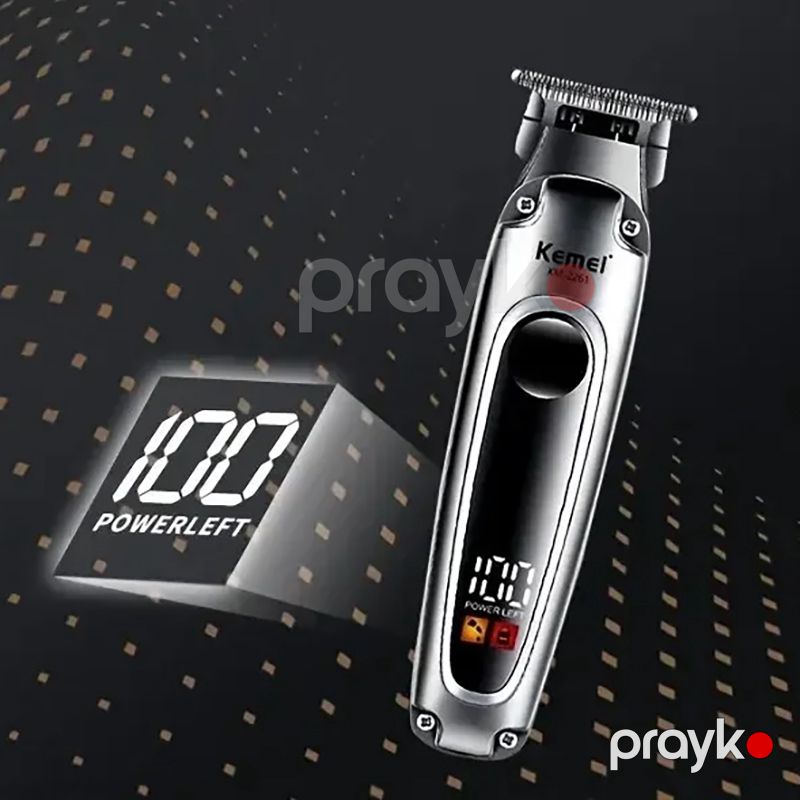 Kemei KM-2261 Saç Saqqal Təraş Maşını Yüksək Keyfiyyətli Professional Kişi Üçün Trimmer — Usturalar, trimmerler və epilyatorlar, Bakı (3)