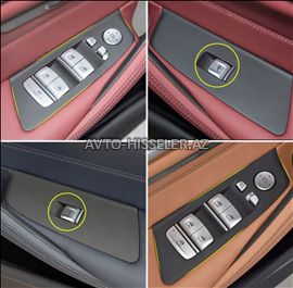 BMW G20,G30,G01,G02,F80,F90,X6,X7 şüşə (ayna) qaldıran knopk (düymə) bloku — Kuzov hissələri, Bakı (5)