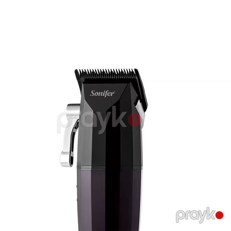 Sonifer SF-9613 Almaz Görünüşlü LCD Rəqəmsal Displey Bərbər Saç Kəsmə Maşını Elektrikli Portativ Kişi Saç Təraş Qayçıları — Usturalar, trimmerler və epilyatorlar, Bakı (3)