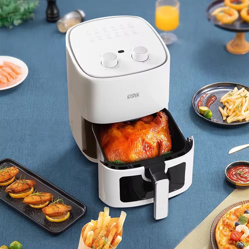 Wınnıng Star ST-9651 Airfryer Elektrikli Qızardıcı Hava Fritözü Tutum 4,5L — Digər mətbəx texnikası, Bakı (4)