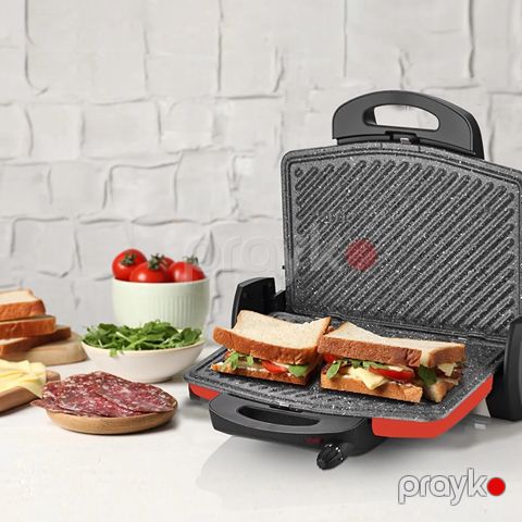GoldMaster Gurmex 1750W Qranit Toster GM-7449PK 5 Səviyyəli Temperatur Tənzimləmə Qril Maşını Çıxarıla Bilən Boşqablı — Bakı