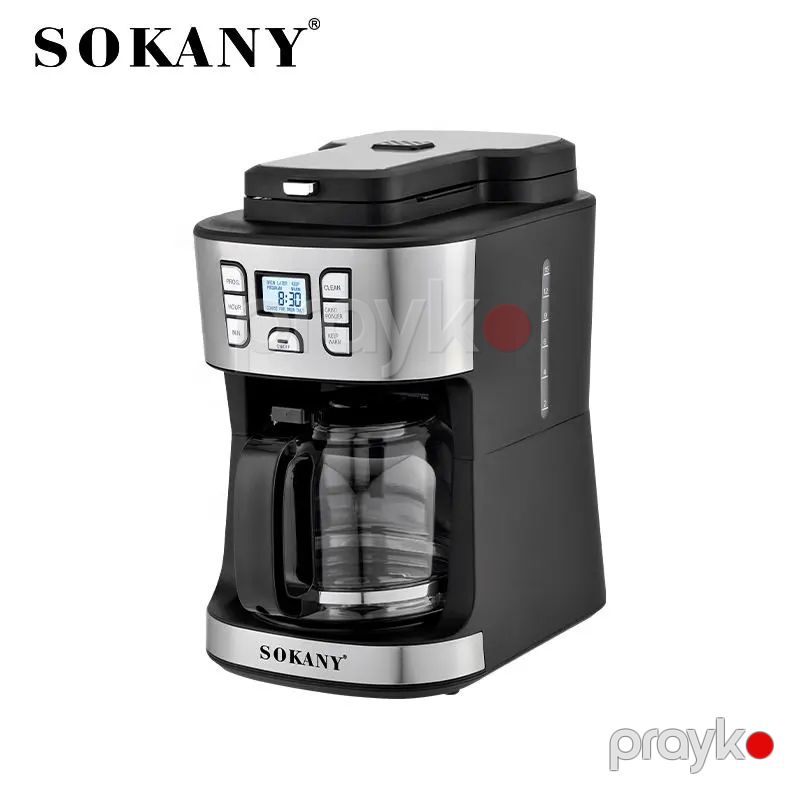 Sokany SK-506E Çoxfunksiyalı Qəhvə Maşını Yüksək Keyfiyyətli Kappuçino Espresso Kofe Hazırlayan Aparat 950W — Digər mətbəx texnikası, Bakı (2)