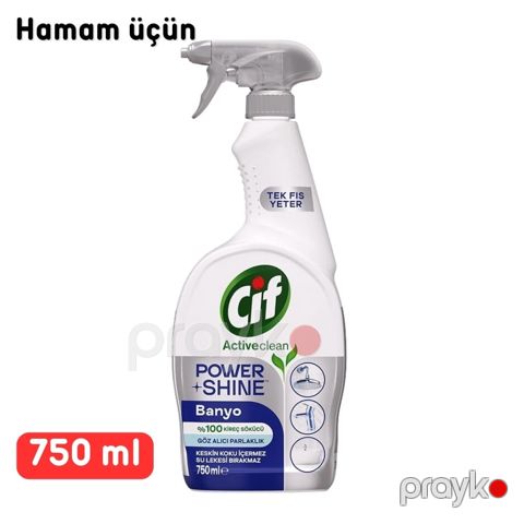 Hamam üçün təmizləyici sprey Cif, 750 ml — Bakı